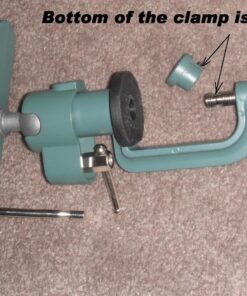 SE 3" Universal Aluminum Table Vise 360 Degrees Rotating - 8436MVC Green 36 81wpgaMj3kL