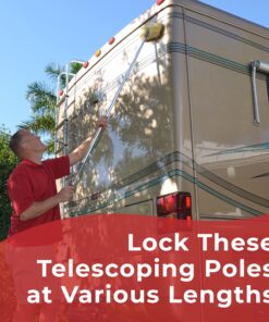 Shurhold 833 6' Telescoping Extension Handle with 40"-72" Locking Length, Silver 6 ft Telescoping 10 81wpjAodxJL