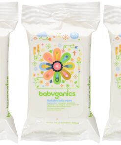 Babyganics Flushable Wipes, 60 ct, 3 pack, Packaging May Vary 28 81wq0al89OL