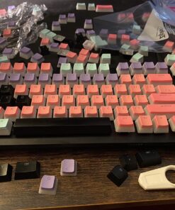 Razer Huntsman Elite Gaming Keyboard: Fast Keyboard Switches - Clicky Optical Switches - Chroma RGB Lighting - Magnetic Plush Wrist Rest - Dedicated Media Keys & Dial - Classic Black 39 81wq8EK mOL