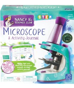 Educational Insights Nancy B's Science Club Microscope for Kids, Microscope Kit, Gift for Boys & Girls, Ages 8-12 29 81wr5wOTHkL