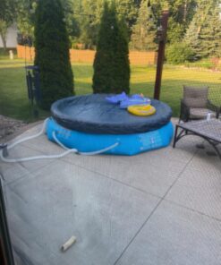 Intex 10-Foot Round Easy Set Pool Cover 10 ft 26 81wrPCEfciL