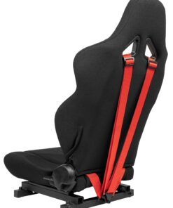 OpenWheeler Racing and Flight Simulation Cockpit Four Point Harness. Virtual Reality add-on. Red 10 81wrgEAvZBL