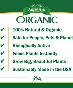Espoma Organic 8 Ounce Concentrated Indoor! Plant Food - Indoor Plant Fertilizer for Large & Small Plants Like Pothos, Fiddle Leaf Fig, Monstera, Snake & Palms 28 81wsmBU6TeL 5