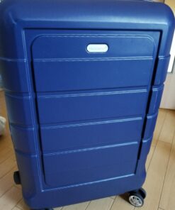 SHOWKOO Luggage Sets Expandable PC+ABS Durable Suitcase Double Wheels TSA Lock 3pcs Blue 20in24in28in 49 81wtLA8P0VL