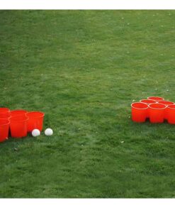Yard Games Giant Yard Pong with Durable Buckets and Balls Including High Strength Carrying Case 1 Pack 16 81wtbr2Y5RL