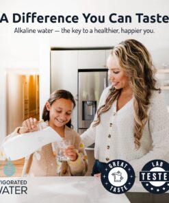 Invigorated Water pH Vitality Alkaline Water Filter Pitcher for Drinking Water Stainless Steel - Water Pitcher with Filter for Tap Water, High pH Filtered Purifier with Alkaline Filter - 1.9L (Silver) Silver 20 81wub5QjuGL