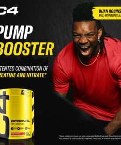 C4 Original Pre Workout Powder Fruit Punch - Vitamin C for Immune Support - Sugar Free Preworkout Energy for Men & Women - 150mg Caffeine + Beta Alanine + Creatine - 60 Servings 60 servings (Pack of 1) 24 81wv0MgFmvL