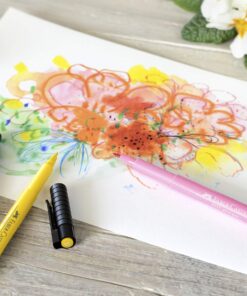 Faber-Castel FC167106 Box of 6 PITT Artist Terra Pens, India Ink, B Box Pitt Artist Brush Pen Wallets - Terracotta Set 17 81wwwq1RanL