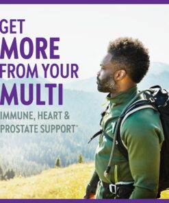 New Chapter Men's Multivitamin 40 Plus for Energy, Heart, Prostate + Immune Support with 20 Fermented Nutrients - Every Man's One Daily 40+, Gentle on The Stomach - 96 ct 96 Count (Pack of 1) 12 81wxabC1CKL