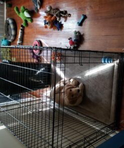 MidWest Homes for Pets Deluxe Micro Terry Pet Bed, Dog Bed & Crate Mat, Taupe, 42-Inch 40.0"L x 27.0"W x 1.2"Th 12 81wyU5evS L