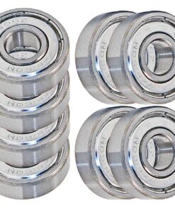 VXB 608ZZ Set of 8 Skateboard Bearing 608Z Shielded Ball Bearings 30 81wzLmZfPJL