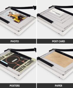 Alternative view of Yescom Paper Cutter Guillotine Trimmer 15" Cut Length 12 Sheet Photo Cardstock Cutting Machine B4-15 Inch