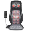 Snailax Shiatsu Back Massager with Heat -Deep Kneading Massage Chair Pad with Adjustable Intensity, Shiatsu Chair Massager to Relax Full Body Muscle 23 81x1rfznrL