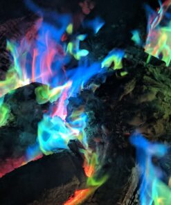 Mystical Fire Flame Colorant Vibrant Long-Lasting Pulsating Flame Color Changer for Indoor or Outdoor Use 0.882 oz Packets 12 Pack 29 81x3t38IKVL