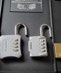 Master Lock Resettable Combination Locker Lock, Lock for Gym and School Lockers, Colors May Vary 1 Pack 45 81x4uFKpQaL