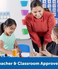 Learning Resources Primary Calculator - 10 Pieces, Ages 3+, Basic Solar Powered Calculators, Teacher Supplies, Back to School Supplies 8 81x4x NPhZL