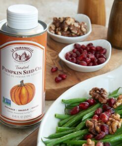 La Tourangelle, Toasted Pumpkin Seed Oil, Great for Cooking, Salad Dressings, Pastas, and Spreads - Health and Beauty Oil, 8.45 fl oz 8.45 Fl Oz (Pack of 1) 29 81x4zujTLL