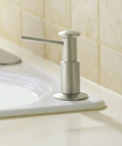 Alternative view of KOHLER Soap/Lotion Dispenser, Vibrant Polished Brass #9619-PB