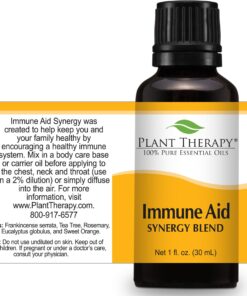 Plant Therapy Immune Aid Essential Oil Blend 30 mL (1 oz) 100% Pure, Undiluted, Therapeutic Grade 15 81x6yHESGL