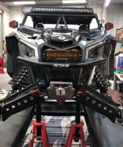 WARN 101140 AXON 45-S Powersports Winch With Spydura Synthetic Rope and HUB Wireless Receiver: 1/4" Diameter x 50' Length, 2.25 Ton (4,500 lb) Pulling Capacity No Size 39 81x7XIrXvLL