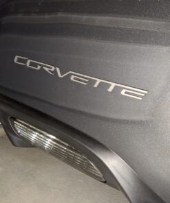 Corvette Rear Letters - Mirror Finish Stainless Steel (Set) : C6,Z06,ZR1,Grand Sport 8 81x7gD Wq5L