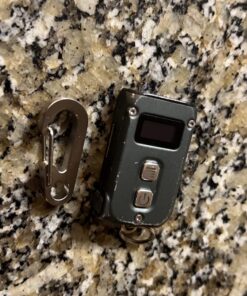 TI-EDC Titanium Keychain Carabiner Clip - Mini Quick Release Snap Hook and Key Ring, Key Organizer Holder for Men and Women Standerd 26 81x8rhPXiL