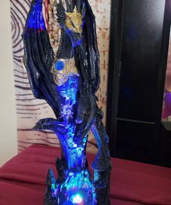 Le Elegant 7871223 Dragon on Light Up LED Statue 9 81x9BCKSwL