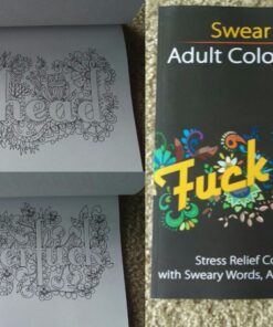 Swear Word Adult Coloring Book: Stress Relief Coloring Book with Sweary Words, Animals and Flowers (Unibul Press Coloring Books) 6 81xADNcN2sL
