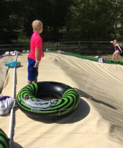 INTEX 68209EP Inflatable River Rat Tube: 2 Air Chambers – All-Around Grab Line – 48" Diameter – 220lb Weight Capacity 19 81xAu2kRRhL