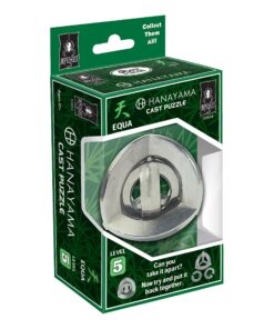 BePuzzled | Equa Hanayama Metal Brainteaser Puzzle Mensa Rated Level 5, for Ages 12 and Up 14 81xBrR Y34L