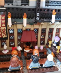 LEGO Harry Potter Hogwarts Great Hall 75954 Building Kit and Magic Castle Toy, Fantasy Creatures, Hermione Granger, Draco Malfoy and Hagrid (878 Pieces) 65 81xCg4M9fpL