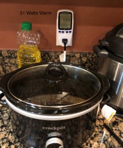 Crock-Pot 4-Quart Manual Slow Cooker, Black 20 81xDJm01oPL