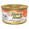 Purina Fancy Feast Wet Cat Food Flaked - (24) 3 oz. Cans Chicken 3.00 Ounce (Pack of 24)