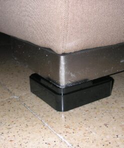 Raise ITS Furniture Risers Bed Riser, Black 1"x4"x4" (8 Count) 17 81xHN GLoL