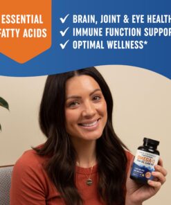 Triple Strength Omega 3 Fish Oil | 3600 mg EPA & DHA | Over 2,000mg of Omega-3 Fatty Acids | Over 1,200mg EPA + 800mg DHA | Best Essential Fatty Acids | Premium Burpless Softgel Supplements (120 Ct) Essential Fatty Acid Combinations 120 Count 20 81xHf5UlN2L 2