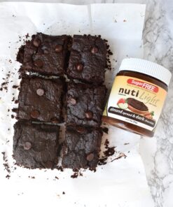 Nutilight, Sugar Free/No sugar Added, Hazelnut Spread, Keto and Diabetic Friendly, Low Net Carb, Non-GMO, Naturally Sweetened with Stevia. (Dark Almond, 1 Jar, 11 oz) 11 Ounce (Pack of 1) 12 81xI18lGKIL