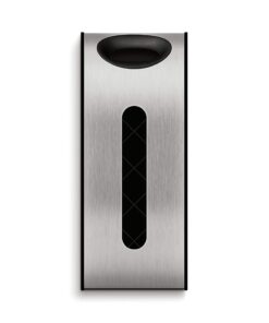 simplehuman Wall Mount Grocery Bag Dispenser, Brushed Stainless Steel 22 81xITvOanKL