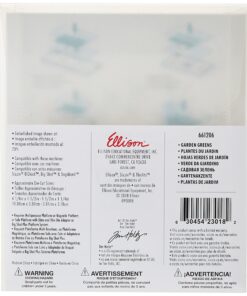 Sizzix 661206 Thinlits Die Set, Garden Greens by Tim Holtz (9/Pack) Original Version 17 81xJMomEglL