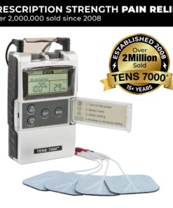 Alternative view of TENS 7000 Digital TENS Unit with Accessories - TENS Unit Muscle Stimulator for Back Pain Relief, General Pain Relief, Neck Pain, Sciatica Pain Relief, Nerve Pain Relief