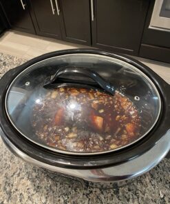 Crock-Pot 6 Quart Programmable Slow Cooker and Food Warmer Works with Alexa, Stainless Steel (2139005) Programmable Stainless Steel 47 81xJkXG8IL