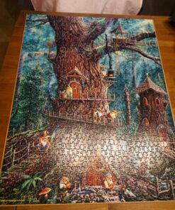 SUNSOUT INC - Forest Gnomes - 1000 pc Large Pieces Jigsaw Puzzle by Artist: Jeff Tift - Finished Size 27" x 35" - MPN# 36510 25 81xKvCSu75L