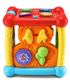 VTech Busy Learners Activity Cube, Multicolor Red Standard Packaging 33 81xLH1WNEL