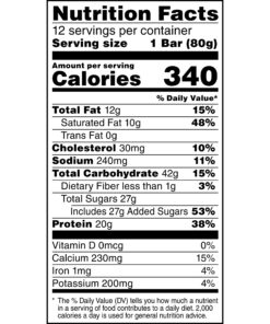 Gatorade Whey Protein Bars, Mint Chocolate Crunch, 2.8 oz bars (Pack of 12, 20g of protein per bar) 12 Count (Pack of 1) 21 81xMXtc1YoL