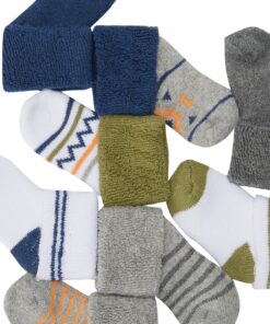 Luvable Friends Baby Socks Giftset 0-6 Months Aztec 15 81xMjLw gkL