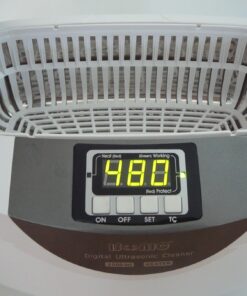 iSonic P4820-WPB Commercial Ultrasonic Cleaner, 2.6Qt/2.5L, White Color, Plastic Basket, 110V 04. P4820-WPB 8 81xP9gEanML