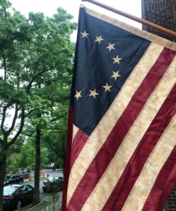 Betsy Ross Vintage Embroidered Flag - 3x5ft Premium Oxford Polyester - Founding Fathers Flags 35 81xPEID2vpL