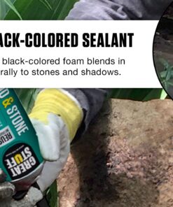 Great Stuff 283064 12OZ GS Pond&Stone Foam Sealant, Each, Black Pond & Stone 33 81xPNjrcMJL