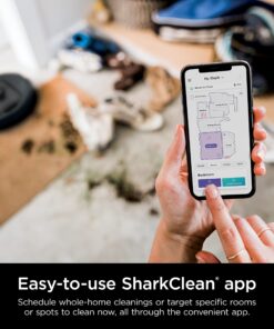 Shark AV2501S AI Ultra Robot Vacuum, with Matrix Clean, Home Mapping, 30-Day Capacity HEPA Bagless Self Empty Base, Perfect for Pet Hair, Wifi, Dark Grey 30 Day Capacity 36 81xPgtQrSHL