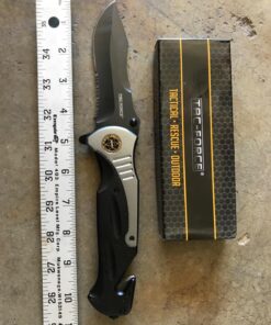 Tac-force Extra Large Grey 10.5" Folding Blade Spring Assisted Open Pocket Knife 39 81xRYQXn0CL